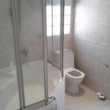 View With Private Pool On Top Of The Mountain Behind Town Holiday home *