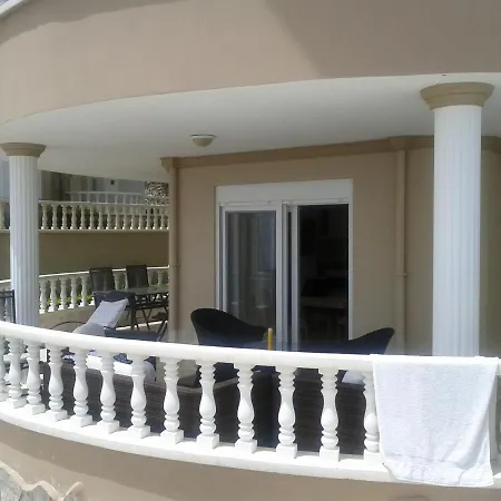 View With Private Pool On Top Of The Mountain Behind Town Alanya