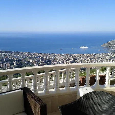 View With Private Pool On Top Of The Mountain Behind Town * Alanya